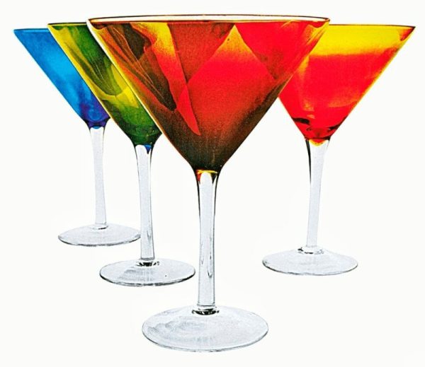 Copas de cristal  4.5 onzas