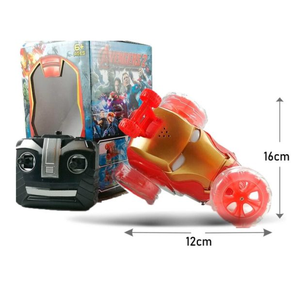 Carro Loco | Control Remoto | Hulk Iroman Spiderman Capitan America