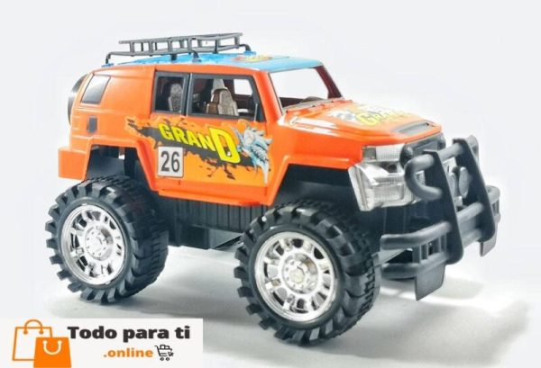 carro friccion3-min Carro a Fricción 4X4 Juguete Regalo (23 cm)