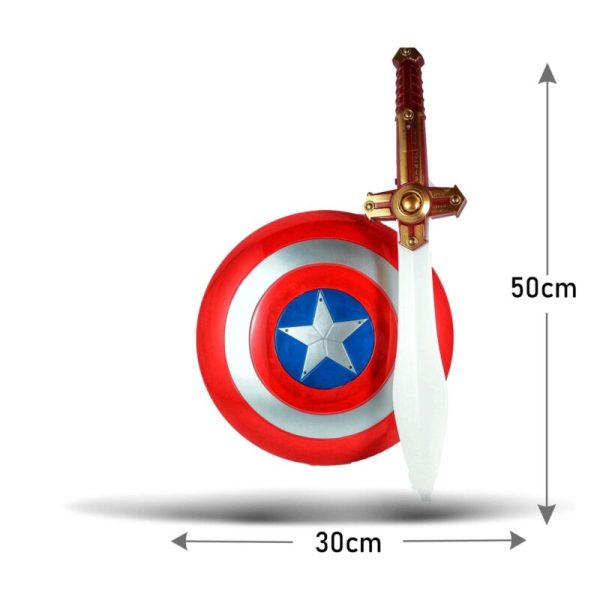 escudo y espada, capitan america