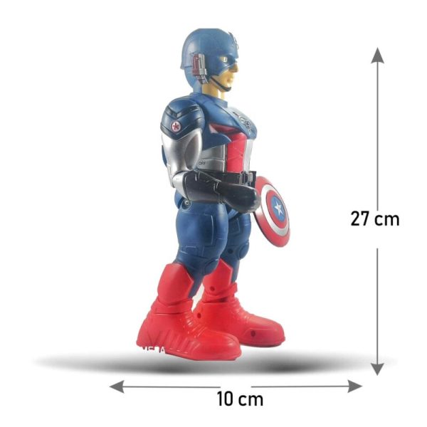 Robot Súper Héroes Ironman Spiderman Cap America