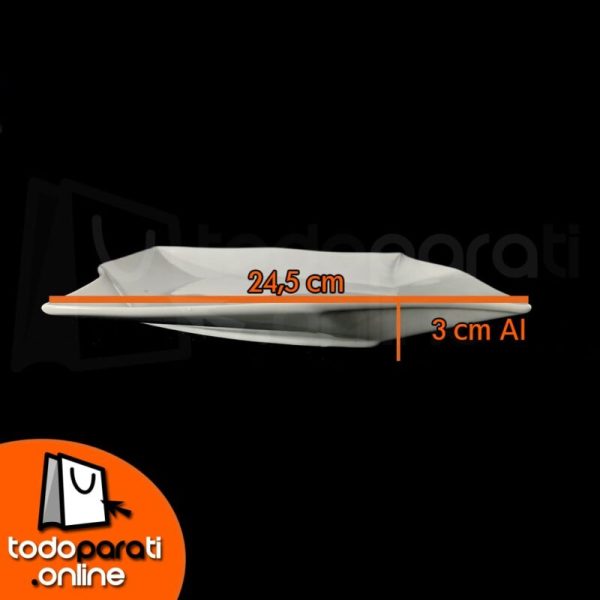 10-min Plato Ondulado de Cerámica