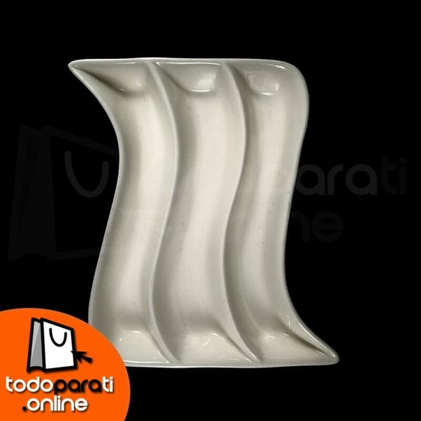 PLATO ONDO, plato de caramica, porcelna, adorno PLATO ONDO, plato de caramica, porcelna, adorno