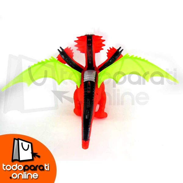 Dragón Tres Cabezas Rojo