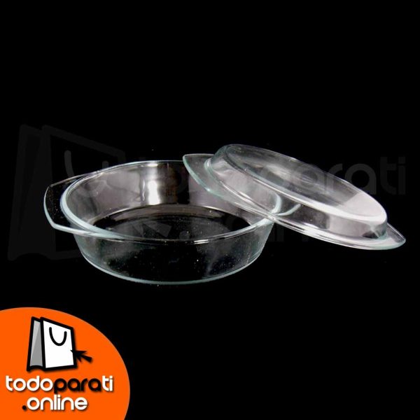 Cazuela Redonda de Vidrio 2