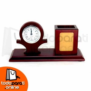 150 Reloj de Madera con Portafoto M1