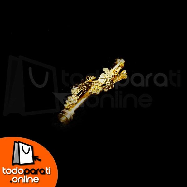 Bandeja Doble Ornamentada Dorada