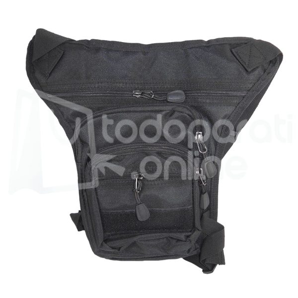 Bolso Táctico Cintura Y Pierna Negro Bolso Táctico Cintura Y Pierna Negro