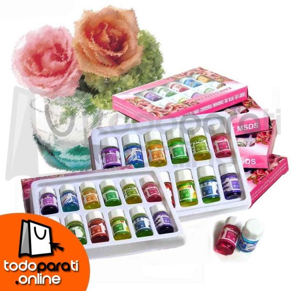 Kit 12 Botellas de Esencias