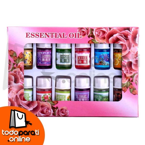 Kit 12 Botellas de Esencias