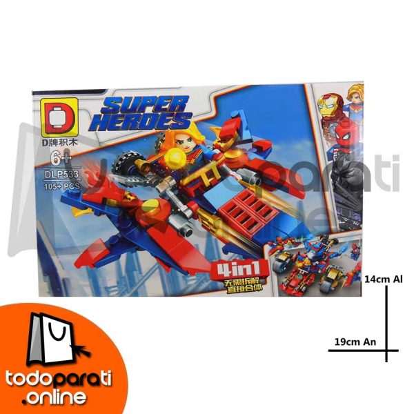 Set Individual Lego De Super Heroes