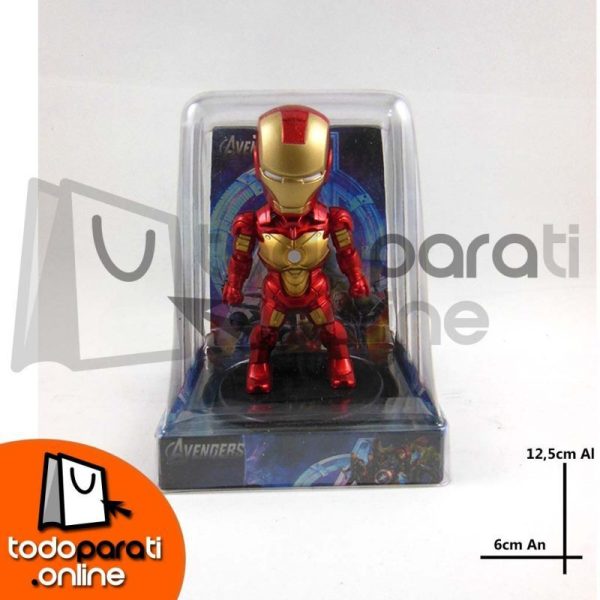 muñeco head shaking ironman Super Heroe de los Vengadores