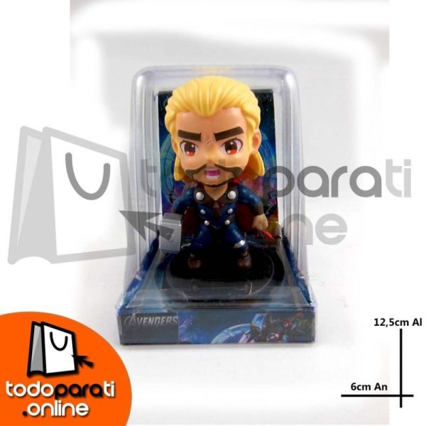 muñeco head shaking thor Super Heroe de los Vengadores