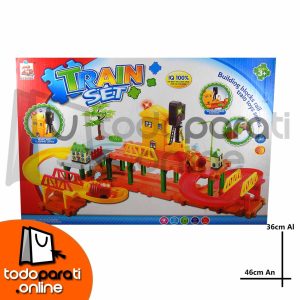 set de tren 40 piezas 533-18