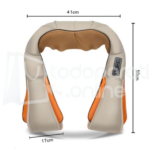 Masajeador De Cuello Y Espalda Shiatsu
