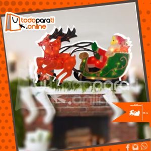 web 1 luces con santas, santa claus, navidad