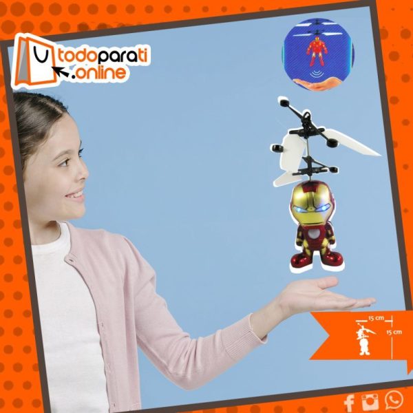 Iron man web Juguete Volador Iron Man