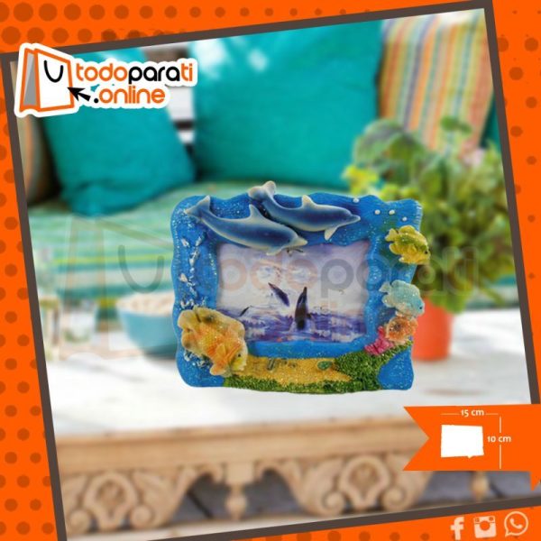 Modelo b web Marco de Fotos de peces