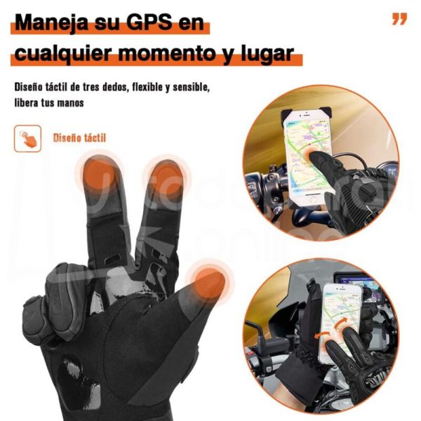 Guantes de Moto Impermeables