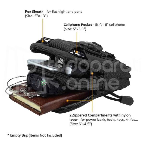 Bolso Táctico De Cinturón M3