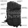 Mochila Táctica Militar Multiusos 40L