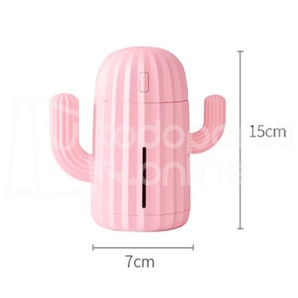 Mini humidificador cactus2 Humidificador Tipo Cactus