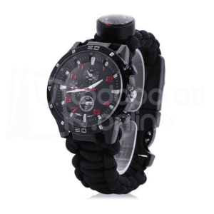 Reloj Táctico Paracord Brújula Supervivencia Reloj Táctico con Brújula Paracord